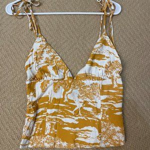 NWOT Reformation Tank Top Yellow